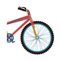 Bicycle sport vehicle Royalty Free Stock Photo