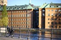 Bicycle at Stockholm old city