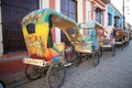 Bicycle taxi Royalty Free Stock Photo