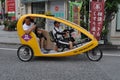 Bicycle Taxi in Okinawa Japan
