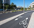 Bicycle Track Royalty Free Stock Photo