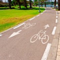 Bicycle Track Royalty Free Stock Photo