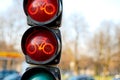 Bicycle traffic light