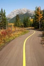 Bicycle trail Royalty Free Stock Photo