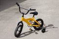 Bicycle with training wheels Royalty Free Stock Photo