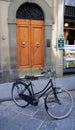 Bicycle in a tuscany street