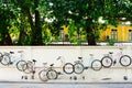 Bicycle wall