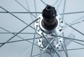 Bicycle wheel hub Royalty Free Stock Photo