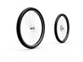 Bicycle Wheels Royalty Free Stock Photo