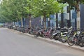 Bicycles in 798 Art District in Beijing