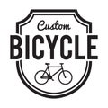 Bicycles Badge/Label. Custom Bike