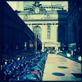 Bicycles at Grand Central Station