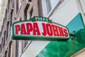 Bicycles From Papa John`s At Diemen The Netherlands