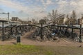 Bicycles parking near station Bergen op Zoom Netherlands 03 04 2024