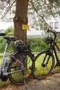 Bicycles prohibited in the park