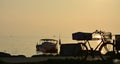 bicycles at sunset on the beach tÃÂ¼rkiye