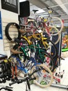 Bicycles in the supermarket