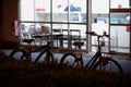 Bicycles in Tokyo, Japan. Tokyo has many bicycles since the land is pretty flat. Many Japanese people ride bicycles as a transport