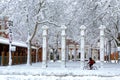 Bicycling through the Snow