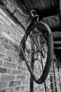 Bicykle bike antique monument rusty