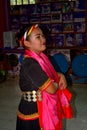 Bidayuh dancer, Mongkos, Borneo, Sarawak, Malaysia