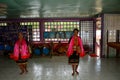 Bidayuh dancers, Mongkos, Borneo, Sarawak, Malaysia