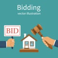 Bidding auction concept