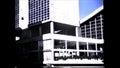 Biel Bienne, Switzerland 1960s View of the Building of CTS Congress Tourism and Sport - 1960s vintage video 8mm