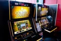 Bielefeld, Germany - August 28, 2021: Gauselmann Group Golden Games 2 slot machine