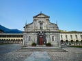 BIELLA, ITALY - AUGUST 3, 2017: Sanctuary of Oropa, Biella, Italy Royalty Free Stock Photo