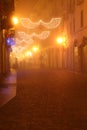 Biella by night Royalty Free Stock Photo