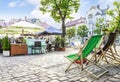 BIELSKO BIALA, POLAND - MAY 27,2016: The Main Market Square