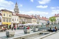 BIELSKO BIALA, POLAND - MAY 27,2016: The Main Market Square