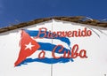 Bienvenido a Cuba - Welcome to Cuba sign