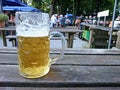 Biergarten Royalty Free Stock Photo