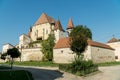 Biertan fortified saxon church, Unesco World Heritage site, in Biertan village, Transylvania, Romania, Europe. Romania Royalty Free Stock Photo