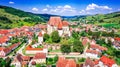 Biertan, Romania - Saxon medieval church in Transylvania, landmark of Eastern Europe