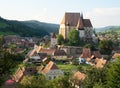 Biertan village, famous UNESCO heritage in Transylvania, Romania