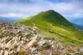 Bieszczady Carpathian Mountains nature landscape Poland Royalty Free Stock Photo