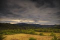 Bieszczady mountains forest Royalty Free Stock Photo