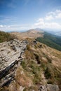 Bieszczady mountains in south east Poland