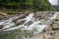 Bieszczady National Park in Poland. Royalty Free Stock Photo