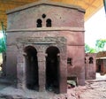 Biete Mariam rock-hewn church, Lalibela, Ethiopia Royalty Free Stock Photo