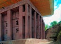 Biete Medhane Alem rock-hewn church, Lalibela, Ethiopia