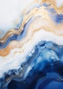 Bifrost: An Abstract Wave of Blue and White Jasper