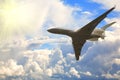 Big air liner Royalty Free Stock Photo