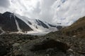 Big Aktru glacier Royalty Free Stock Photo