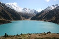 Big Almaty lake in Kazakhstan Royalty Free Stock Photo
