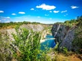 The Big America quarry in Czech Republic