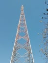 Big Antenna against the sky